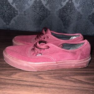 Vans Women's Burgundy Sneakers